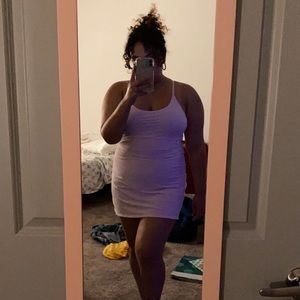 Outdoor Voices Exercise Dress (Light Pink, size Large)